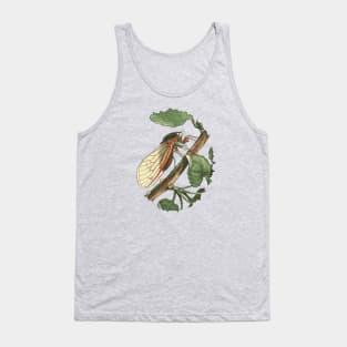 Cicada Illustration Tank Top